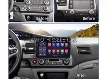 Honda Civic android monitoru